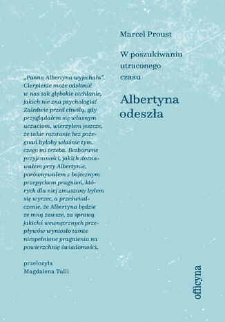 Okładka: Albertyna odeszła