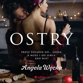 Ostry Angela Węcka - okładka audiobooka MP3