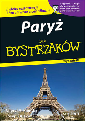 Okładka: Paryż dla bystrzaków. Wydanie IV