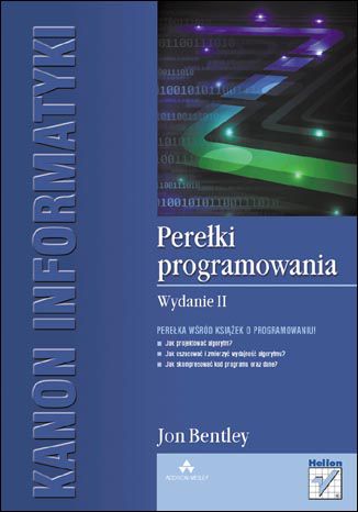 Perełki programowania. Wydanie II Jon Bentley - okładka książki