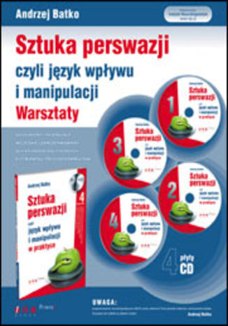 SZTUKA PERSWAZJI, czyli jzyk wpywu i manipulacji. Warsztaty Andrzej Batko - okadka audiobooks CD