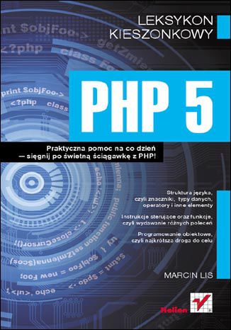 PHP 5. Leksykon kieszonkowy Marcin Lis - okadka ebooka