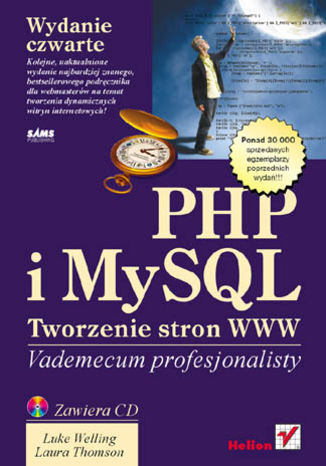 Okładka: PHP i MySQL. Tworzenie stron WWW. Vademecum profesjonalisty. Wydanie czwarte