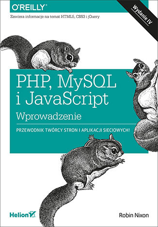Okładka książki/ebooka PHP, MySQL i JavaScript. Wprowadzenie. Wydanie IV