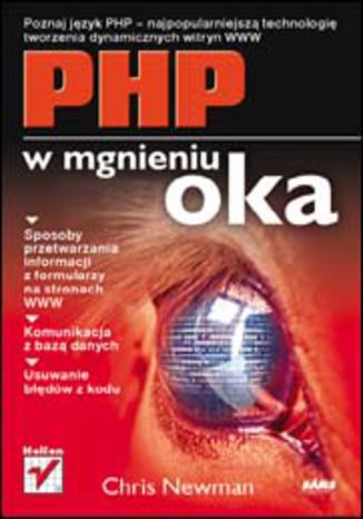 Okładka książki/ebooka PHP w mgnieniu oka