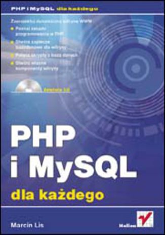 PHP i MySQL. Dla każdego Marcin Lis - okładka książki