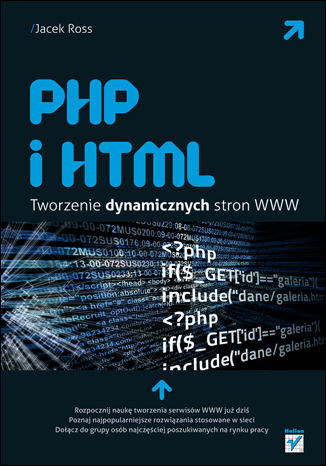 PHP i HTML. Tworzenie dynamicznych stron WWW Jacek Ross - okładka książki