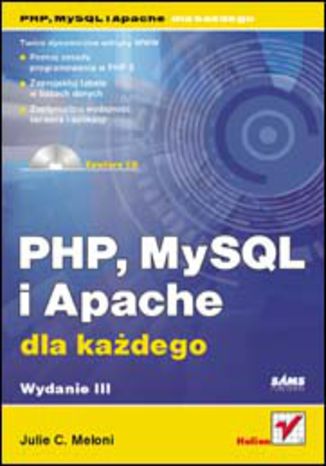 Okładka książki/ebooka PHP, MySQL i Apache dla każdego. Wydanie III