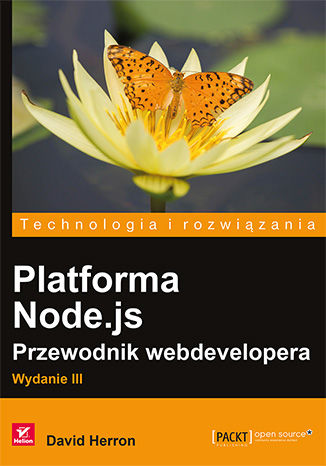 Okładka książki Platforma Node.js. Przewodnik webdevelopera. Wydanie III