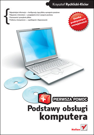 Okładka: Podstawy obsługi komputera. Pierwsza pomoc