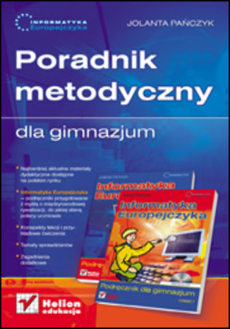 Okładka: Informatyka Europejczyka. Poradnik metodyczny dla gimnazjum