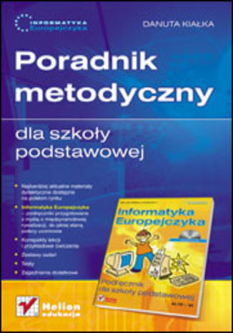 Okładka: Informatyka Europejczyka. Poradnik metodyczny dla szkoły podstawowej