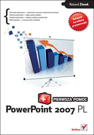 Okładka:PowerPoint 2007 PL. Pierwsza pomoc 