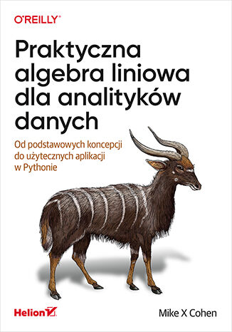 Okładka:Praktyczna algebra liniowa dla analityków danych. Od podstawowych koncepcji do użytecznych aplikacji w Pythonie 