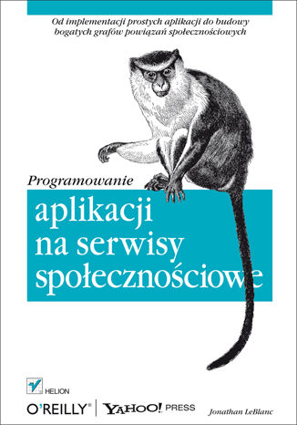 Okładka:Programowanie aplikacji na serwisy społecznościowe 