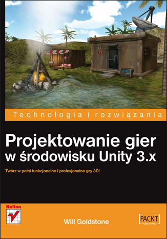 Okładka:Projektowanie gier w środowisku Unity 3.x 