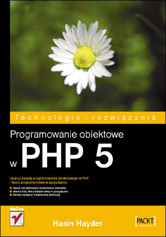 Programowanie obiektowe w PHP 5 Hasin Hayder - okładka książki