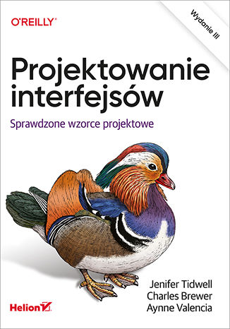 Okładka:Projektowanie interfejsów. Sprawdzone wzorce projektowe. Wydanie III 