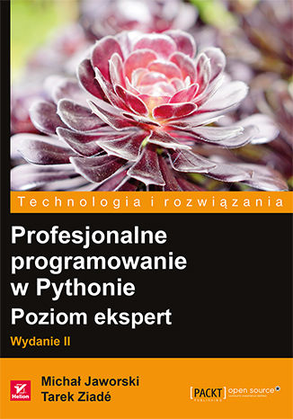 Okładka:Profesjonalne programowanie w Pythonie. Poziom ekspert. Wydanie II 