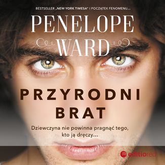 Przyrodni brat Penelope Ward - okładka audiobooka MP3