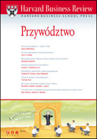 Okładka: Harvard Business Review. Przywództwo