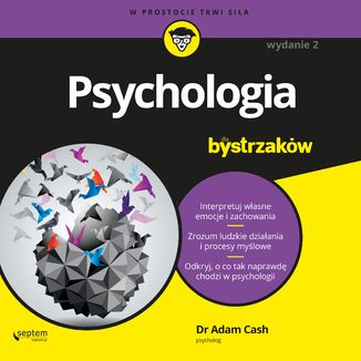 Psychologia dla bystrzaków. Wydanie II Adam Cash - okładka audiobooka MP3