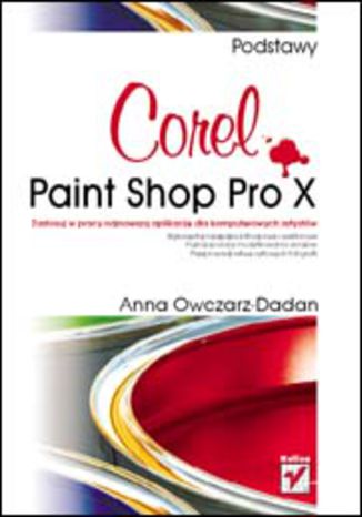 Okładka: Corel Paint Shop Pro X. Podstawy