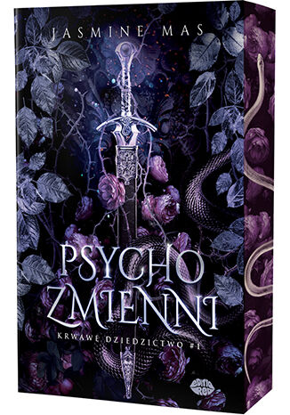 Psychozmienni. Krwawe dziedzictwo #1 Jasmine Mas - okladka książki (druk)