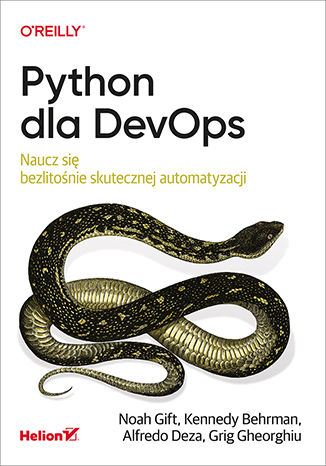 Okładka:Python dla DevOps. Naucz się bezlitośnie skutecznej automatyzacji 