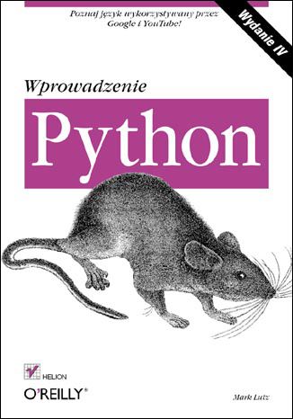 Python. Wprowadzenie. Wydanie IV Mark Lutz - okładka ebooka