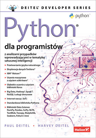 Okładka:Python dla programistów. Big Data i AI. Studia przypadków 