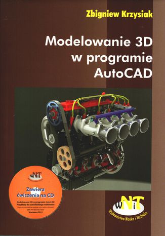 Modelowanie 3D w programie AutoCAD Zbigniew Krzysiak - okładka książki
