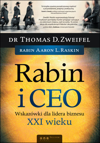 Okładka książki Rabin i CEO. Wskazówki dla lidera biznesu XXI wieku