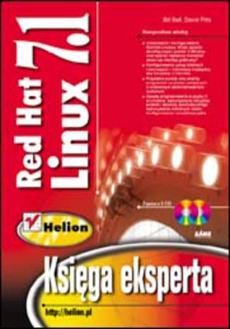 Okładka: Red Hat Linux 7.1. Księga eksperta