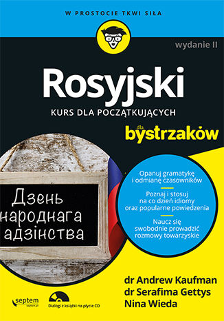 Rosyjski dla bystrzaków. Wydanie II  Andrew D. Kaufman, Serafima Gettys Ph.D., Nina Wieda - okładka audiobooks CD