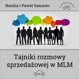 Tajniki rozmowy sprzedażowej w MLM Natalia i Paweł Samarec - okładka audiobooks CD