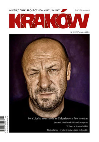 Miesięcznik Kraków, październik 2019 Miesięcznik Kraków - okładka audiobooks CD