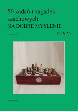 50 zadań i zagadek szachowych NA DOBRE MYŚLENIE 21/2020 Artur Bieliński - okładka audiobooka MP3