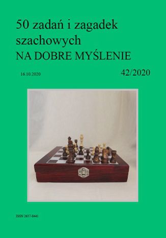 50 zadań i zagadek szachowych NA DOBRE MYŚLENIE 42/2020 Artur Bieliński - okładka audiobooka MP3