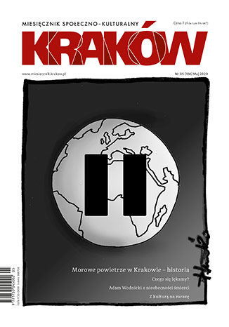 Miesięcznik Kraków, maj 2020 Miesięcznik Kraków - okładka ebooka