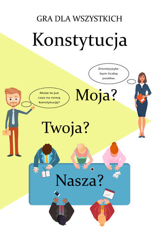 Okładka: Konstytucja- gra obywatelska