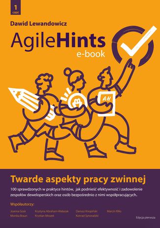 Okładka książki AgileHints - twarde aspekty pracy zwinnej