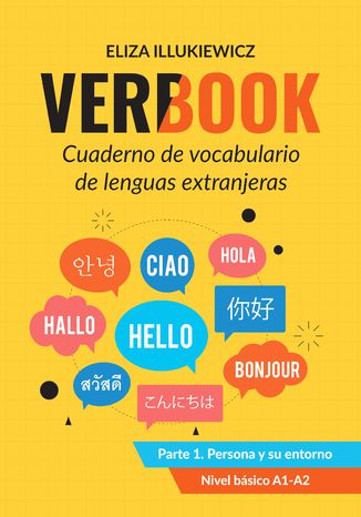 Okładka: VERBOOK. Cuaderno de vocabulario de lenguas extranjeras