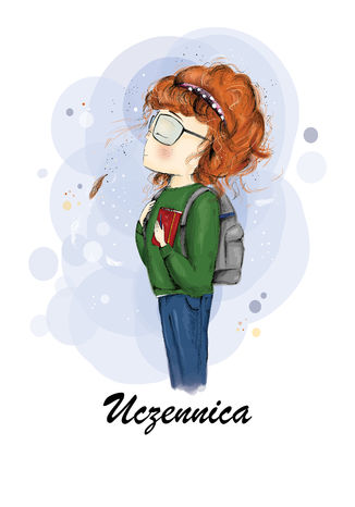 Okładka: UCZENNICA