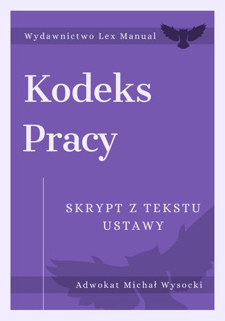 Kodeks pracy - Skrypt z tekstu ustawy Michał Wysocki - okładka audiobooks CD