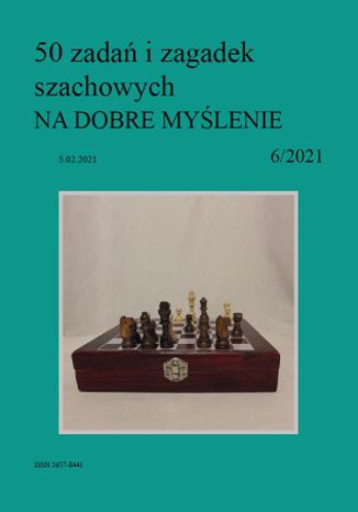50 zadań i zagadek szachowych NA DOBRE MYŚLENIE 6/2021 Artur Bieliński - okładka audiobooks CD