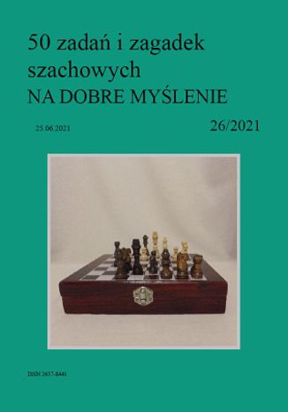 50 zada i zagadek szachowych NA DOBRE MYLENIE 26/2021 Artur Bieliski - okadka audiobooks CD