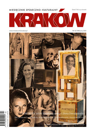 Miesięcznik Kraków, luty 2021 Miesięcznik Kraków - okładka ebooka