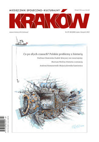 Miesięcznik Kraków, lipiec-sierpien 2021 Miesięcznik Kraków - okładka audiobooks CD