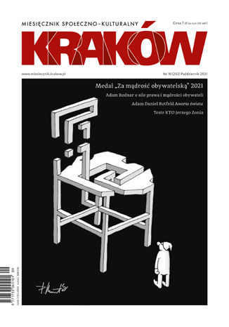 Miesięcznik Kraków, październik 2021 Miesięcznik Kraków - okładka ebooka